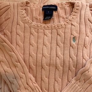 Polo Ralph Lauren pink 5T sweater